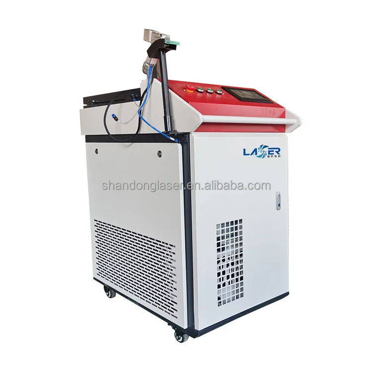 

Portable New Delta Servo Motor Fiber Laser Pulse Cleaner for Metal Rust Surface Paint Cleaning Machine