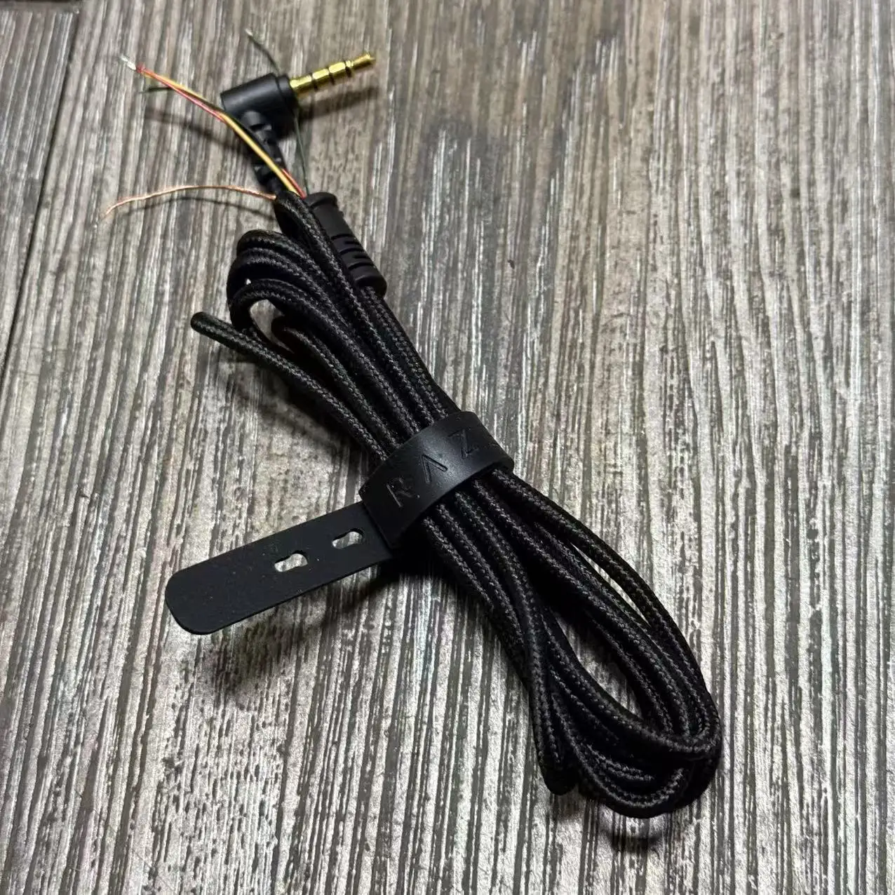 Replacement Audio connect cable For Razer Blackshark V2 V2X Gaming Headset Replacement aux 5 cores cable