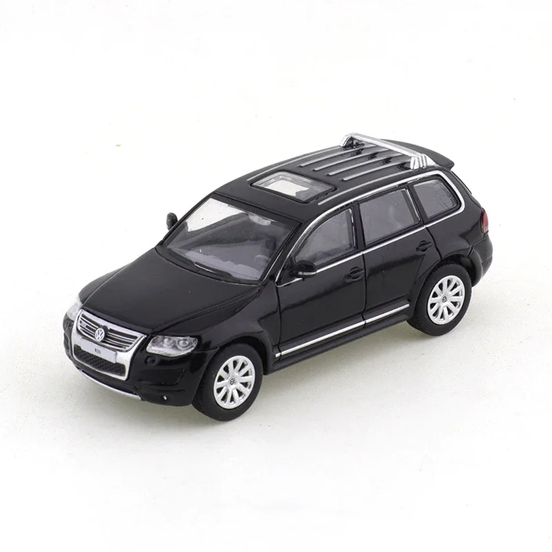 SHADOW/DCT 1/64 Volkswagen Touareg R50 Auto Legering Speelgoed Motorvoertuig Diecast Metaal Model Kinderen Kerstcadeau Speelgoed voor Jongens