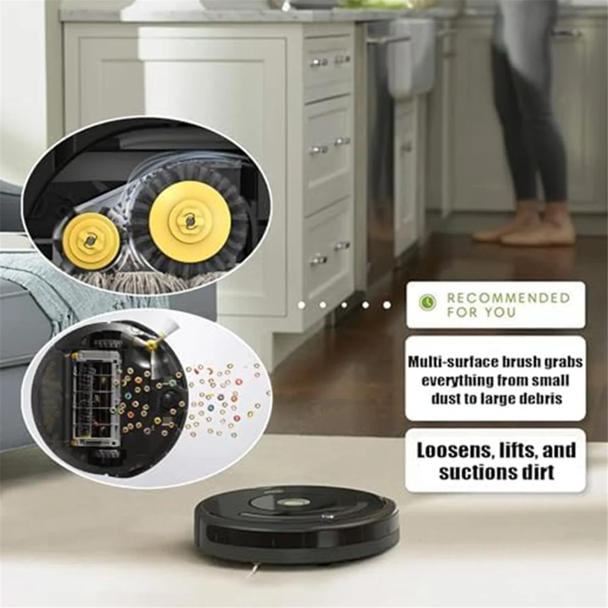 NUOVO 2025 Parti di Ricambio per iRobot Roomba 600 500 Serie 694 695 677 671 690 680 660 650 620 614 595 585 564 Vuoto Robot