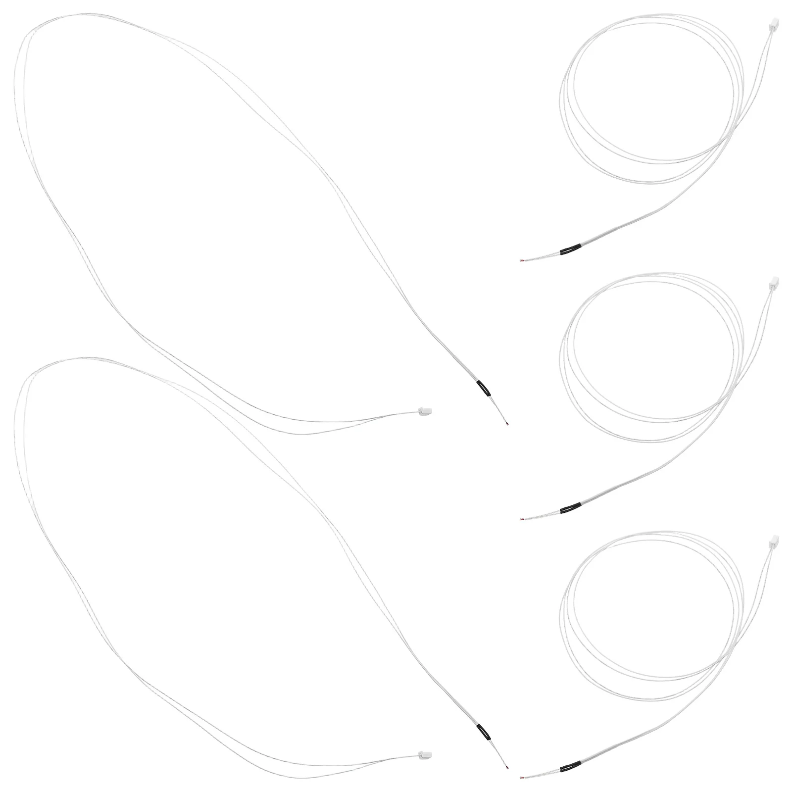 

5Pcs High Precision Thermocouple Temperature Probe Sensor for 3D Printer Hotend Heated Bed Replacement Motor Wiring Harness