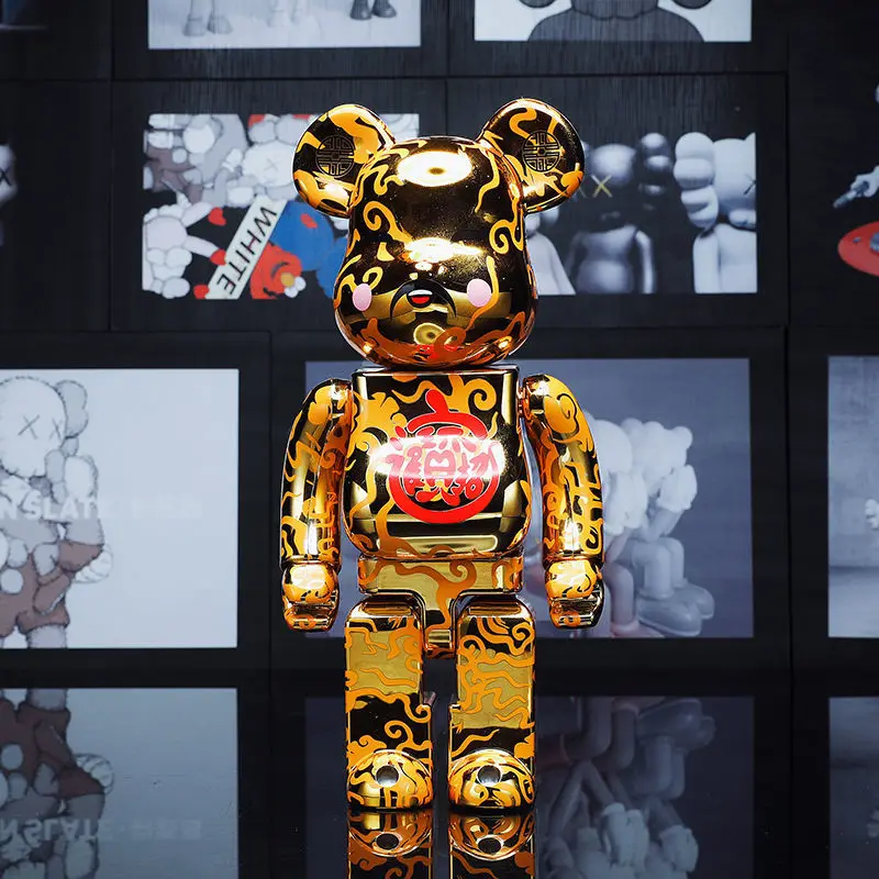 

Original Box Bearbrick 400% Figures 28cm High Quality Model Be@rbrick Collectibles Toys Home Decoration Internet Celebrity Style