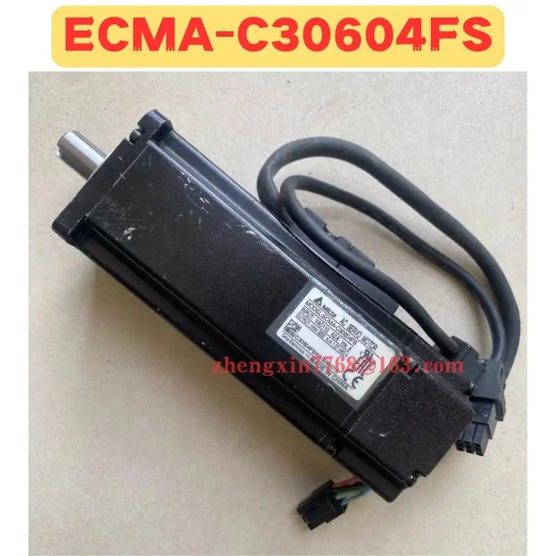 Used Servo Motor ECMA-C30604FS ECMA C30604FS Normal Function Tested OK