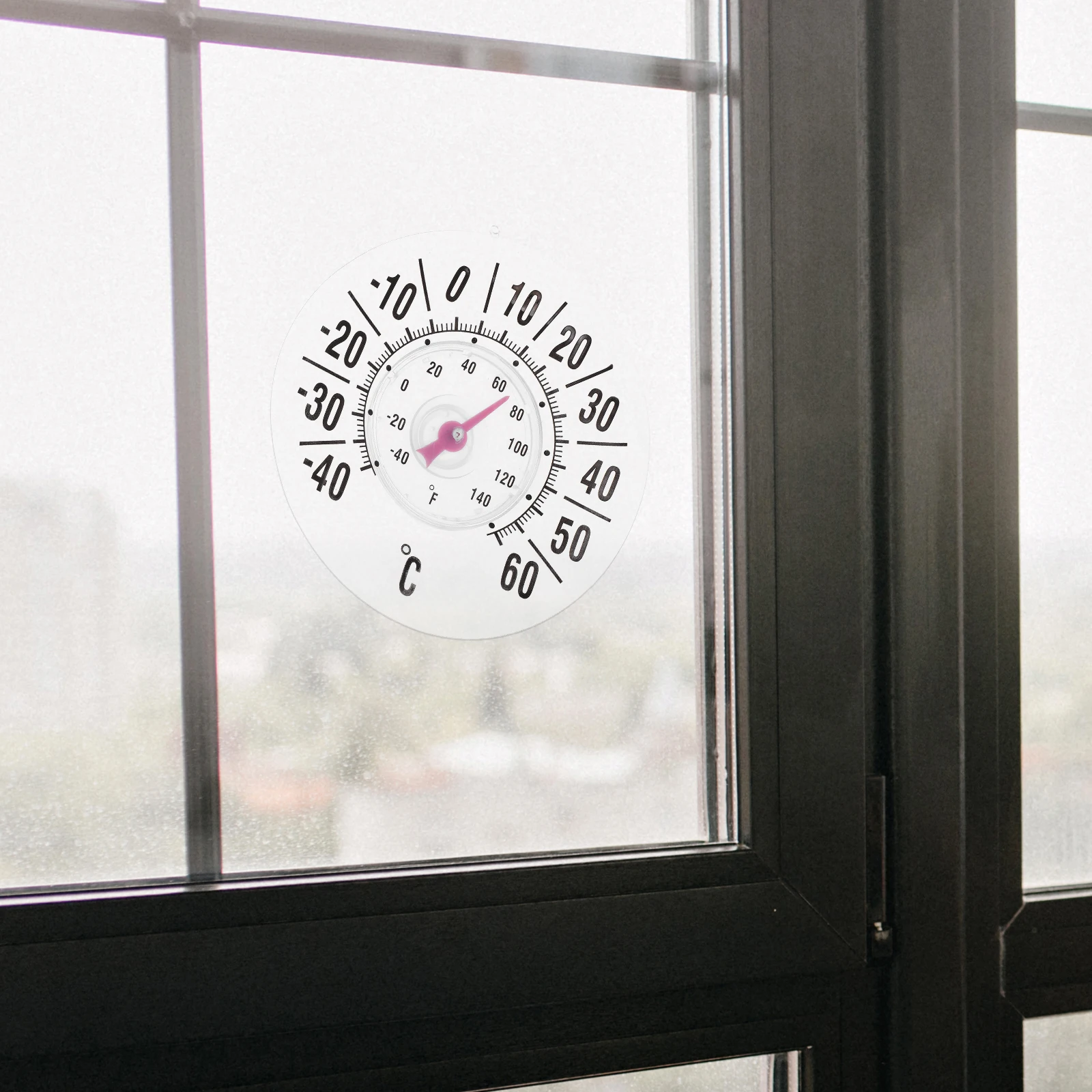 

Thermometer for Room Babies Indoor Waterproof Window Suction Cup Outdoor Temperature Gauge House Plant