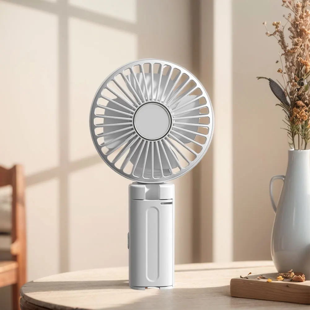 مروحة صغيرة قابلة للطي، 3 سرعات قابلة للتعديل، مروحة تبريد صيفية قابلة لإعادة الشحن، مروحة شخصية كهربائية للمظلة الخارجية #6