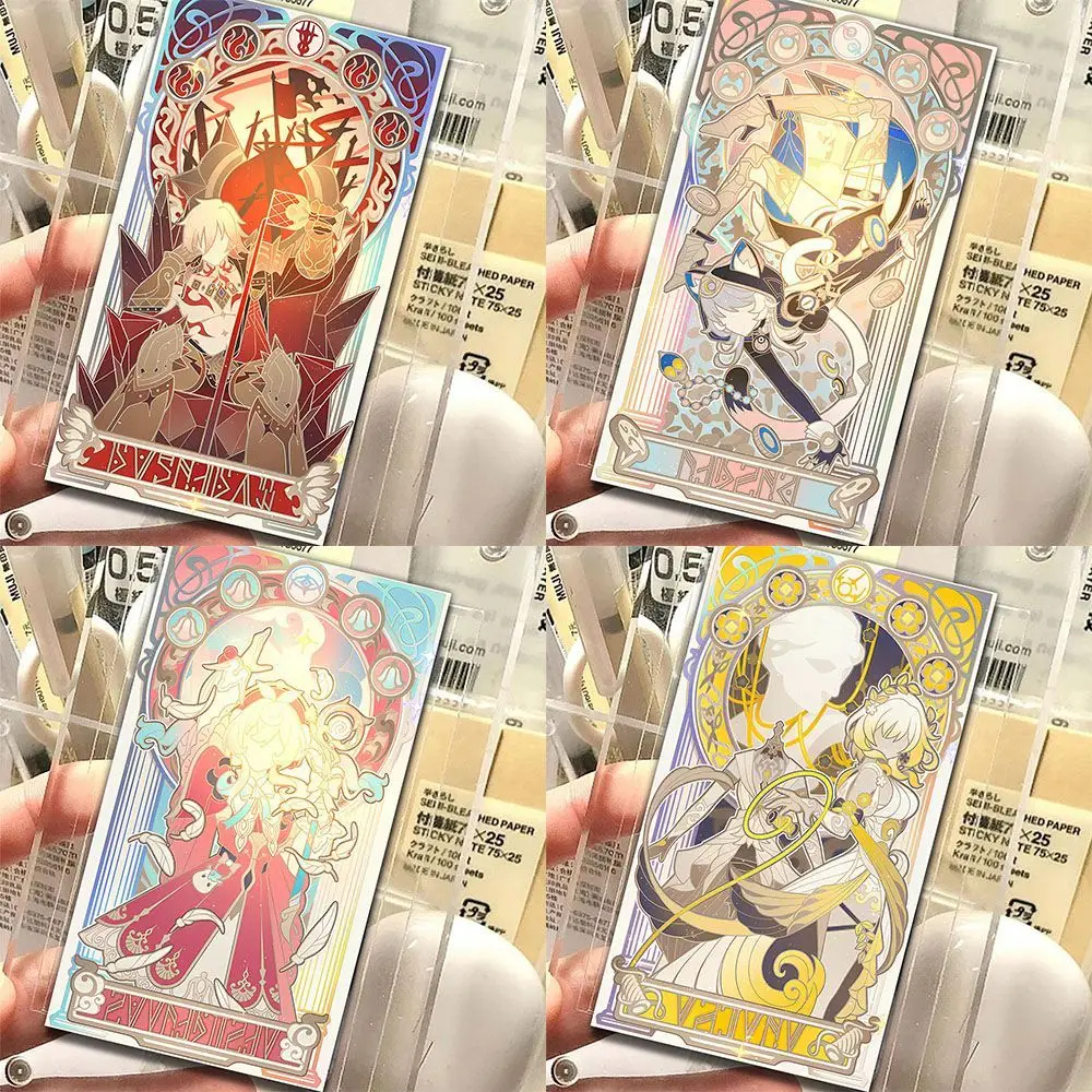 Honkai: Star Rail Chrysos Heirs Phainon Dang Heng 12 قطعة بطاقات التارو بطاقة لومو بطاقة Photocard HD ألبوم صور بطاقات لجمع المشجعين