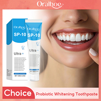 SP-10 Probiotic Brightening Toothpaste Cleansing Tooth Stains Bad Breath Removing Prevent Periodontitis Reduce Plaque Toothpaste