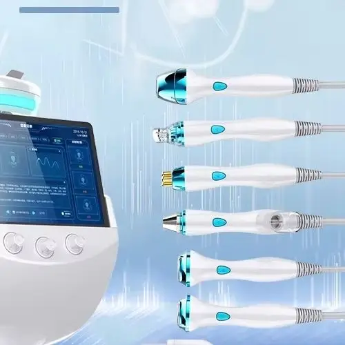 

Smart Ice Blue Plus 7 in 1 Oxygen Hydro dermabrasion Bubble Machine Professional Face Hydra Machine RF Lifting ultrason machine