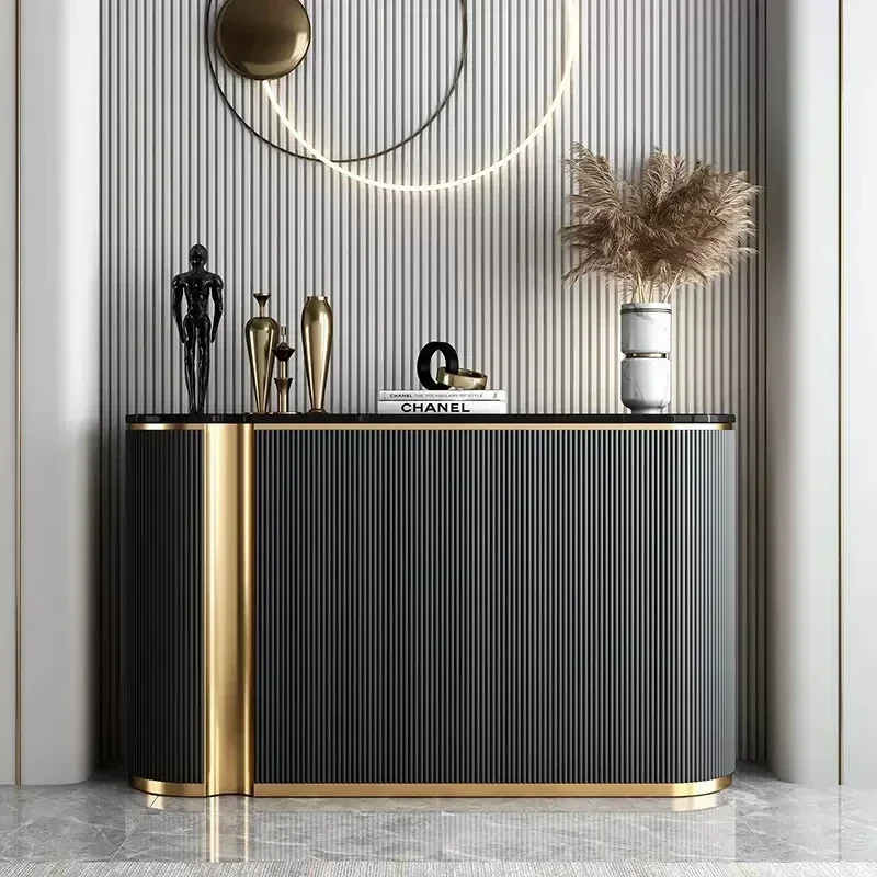 

'Modern Luxury Kitchen Furniture Dining Room Console Table Cabinet Table Sideboards Storage Cabinet With Doors