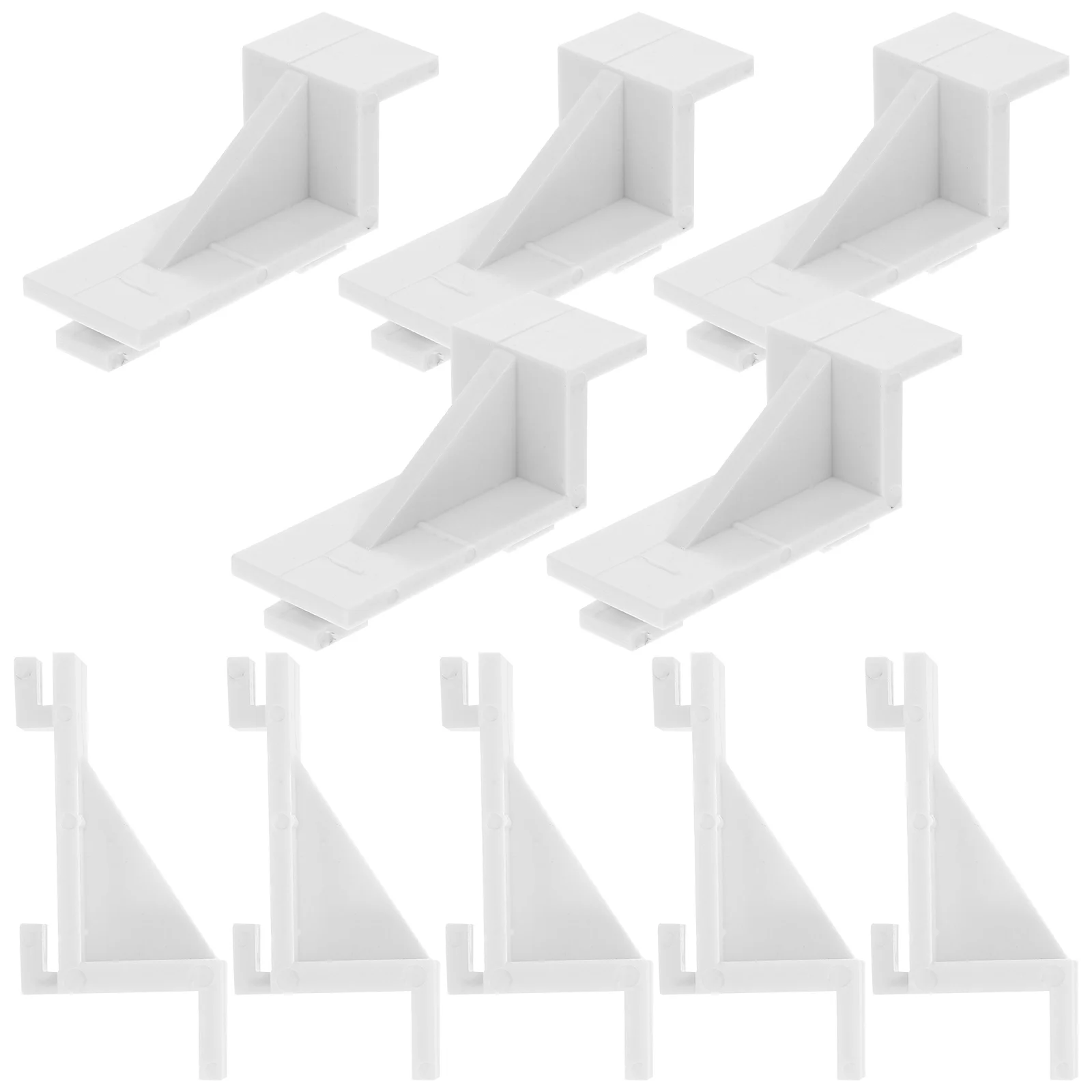 

10Pcs Plastic Shelf Clips Refrigerator Freezer Support Durable Easy Install Fridge Parts Shelf Clips Refrigerator Parts