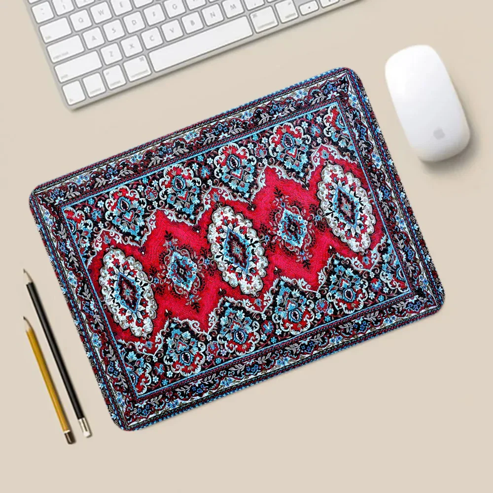 Persian Carpet Mysterious Mousepad Gamer Control Mat Gaming Speed Keyboard Pads Office Rubber Waterproof Non-slip Deskpad for PC