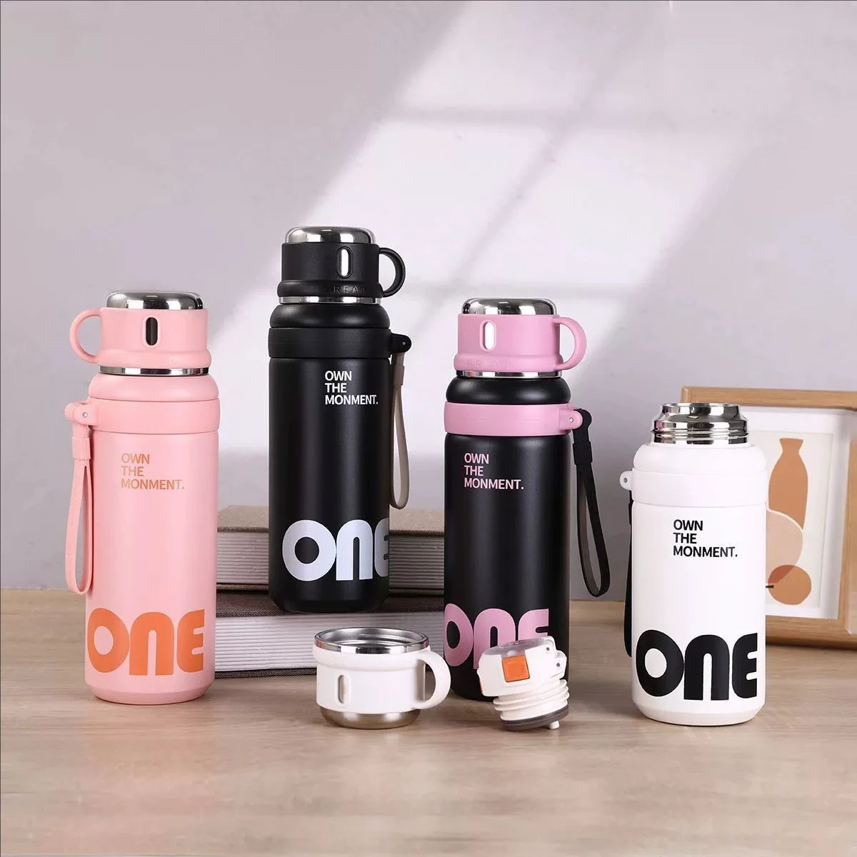 

Portable SUS316 Stainless Steel Thermos Double Wall Insulated Leakproof Tumbler Thermal Water Bottle Durable for Travel Sports