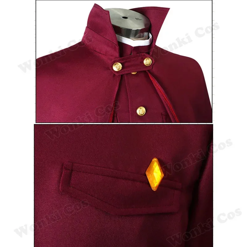 2025 12 번고 사이기쿠 조노 코스튬 헌팅독스 다크 레드 슈트 유니폼 테츠코 스에히로 테루코 오쿠라 코스프레 (모자 포함)