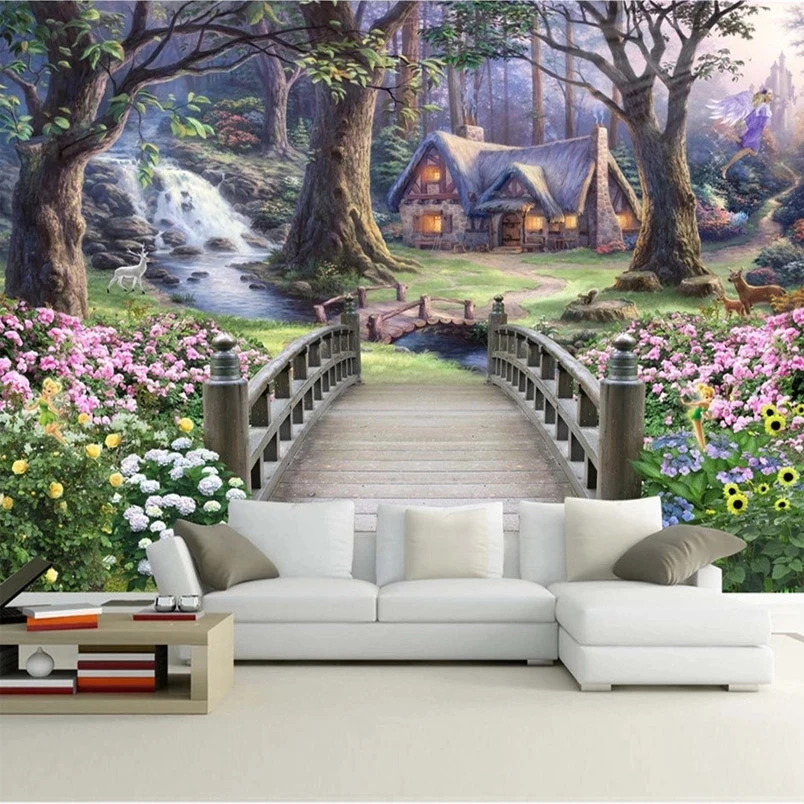 papel-de-parede-3d-personalizado-com-tema-de-floresta-de-conto-de-fadas-estilo-europeu-para-quarto-mural-de-paisagem-sala-de-estar-fundo-para-tv-quarto-restaurante