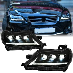 Car Styling Led For Toyota Reiz 2005 2006 2007 2008 2009 Mark X Led Headlight Upgrade DRL Front Lamp Assembly Auto Accessories