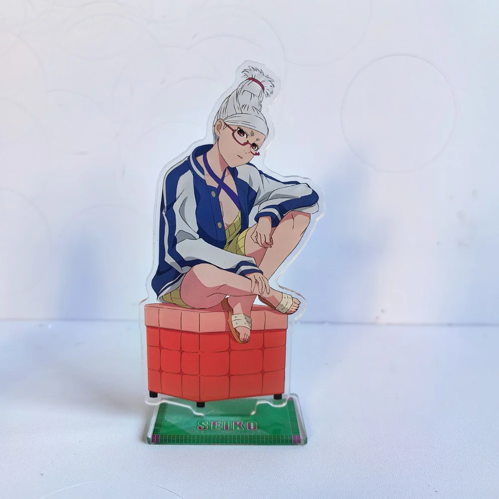 15CM 16PCS Hot Anime Dan Da Dan Acrylic Stand Model Cosplay Characters Ornament Accessories Goods Collection Gifts