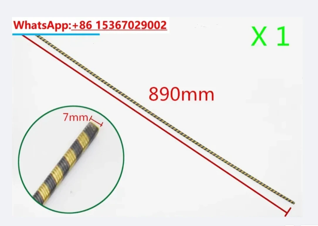 1pc 2pcs  89cm long Flexible Inside part shaft for back pack brush cutter,Concrete vibrating ruler soft shaft core