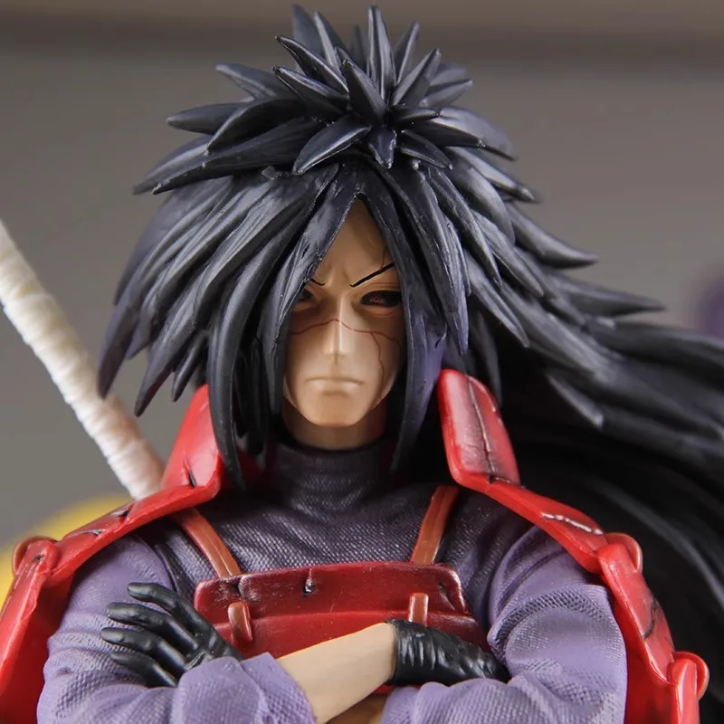 42cm Anime Kyuubi Susanoo Toys Naruto Peripheral Statue Uchiha Madara Figure Shippuuden GK Model PVC Collectibles Figurine Gifts