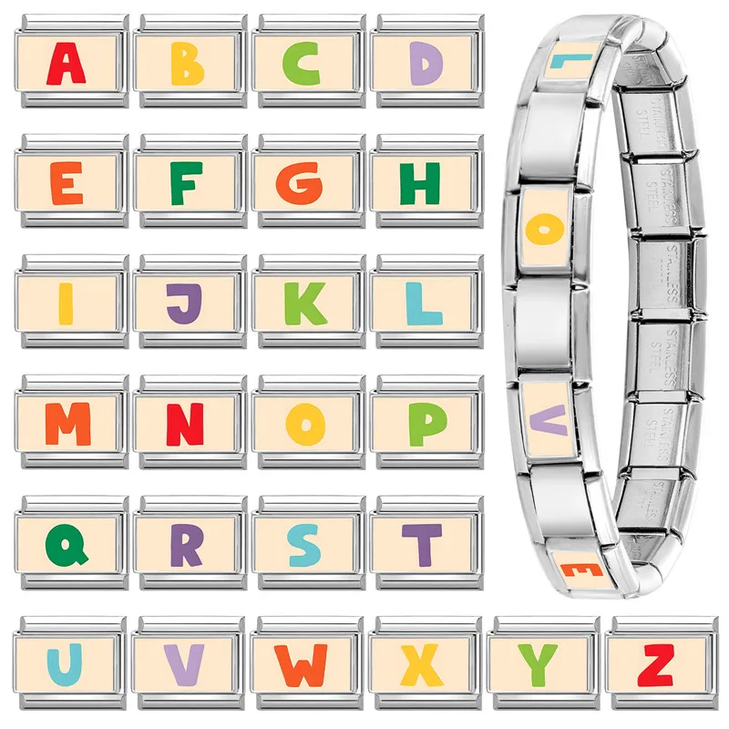 جديد جميل الحيوانات الأليفة القطط والكلاب وصلات سحرية إيطالية تناسب 9 مللي متر سوار الفولاذ المقاوم للصدأ النساء الرجال DIY بها بنفسك صنع المجوهرات