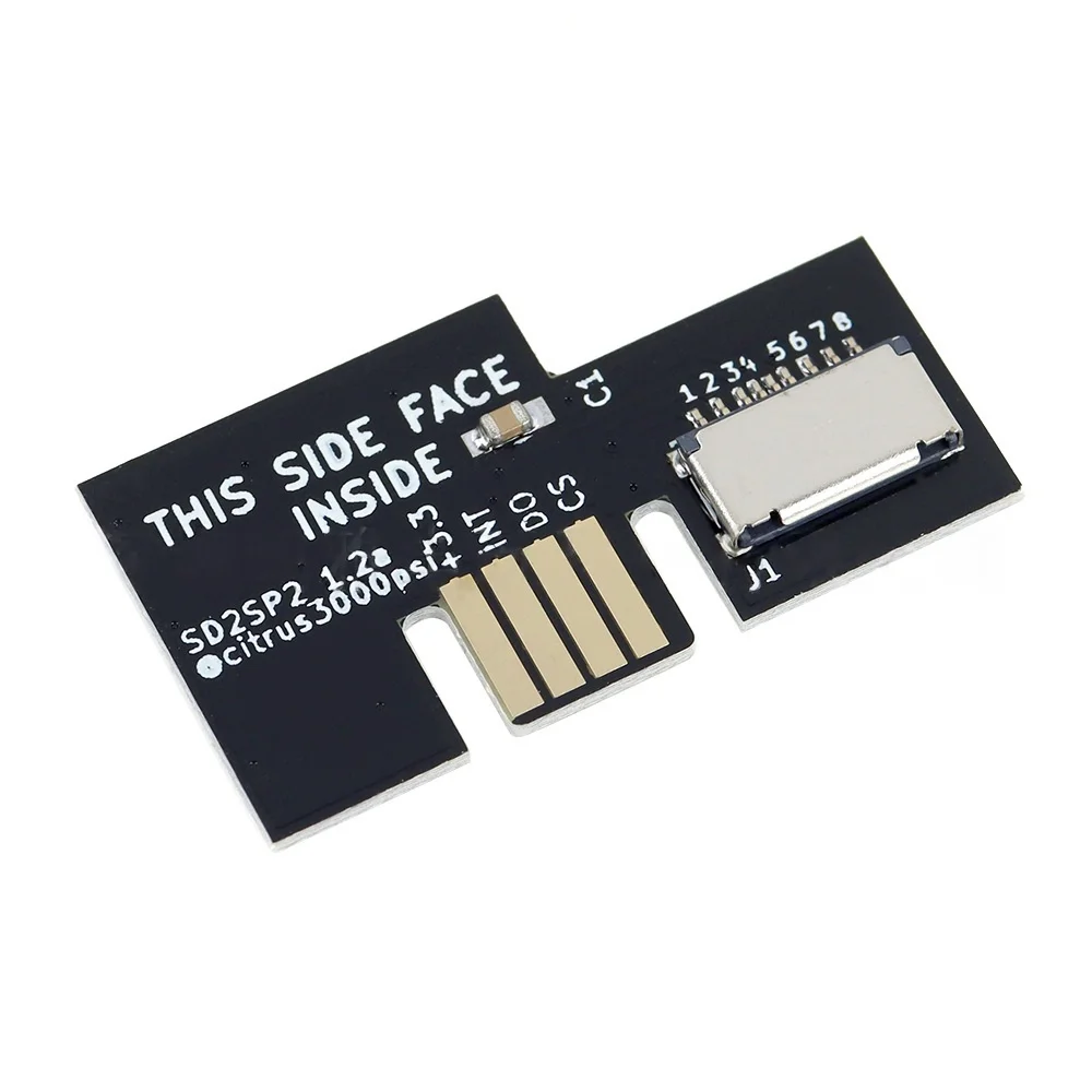 Сменный адаптер для чтения карт памяти NGC SD для Nintendo GameCube SD2SP2, последовательный порт SDLoad 2, гладкий FMV, низкий ремонт процессора