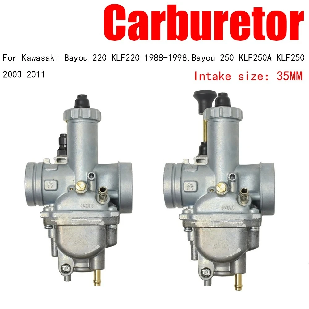 For Bayou 220 KLF220 1988-1998, Bayou 250 KLF250A KLF250 2003-2011 Motorcycle Carburetor