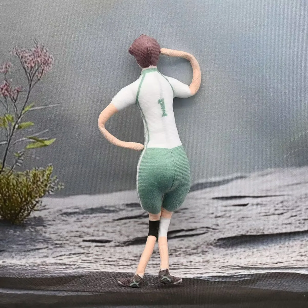 أنيمي Oikawa Tooru أفخم دمية القطن محشوة نحيلة الملتوية شكل غرفة مجردة نموذج Haikyuu ألعاب من نسيج مخملي هدية الهالوين مضحك