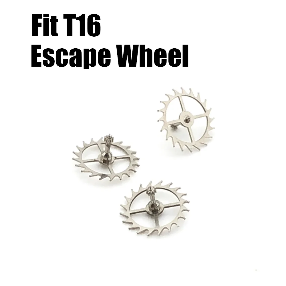 Watch Accessories Escape Wheel Suitable for T16 Movement Lotus Wheel Watch Repair Parts Horse Wheel