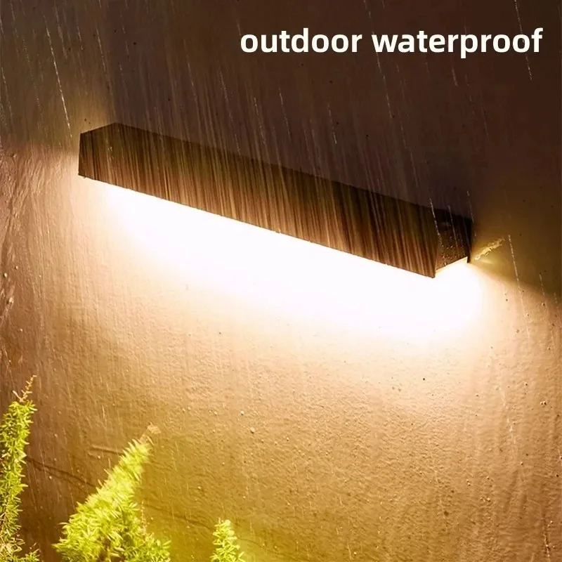 Solar LED Light Outdoor Waterproof Garden Decor Solar Powered Lamp Super Bright Villa Door Number Balcony Sunlight Wall Lights