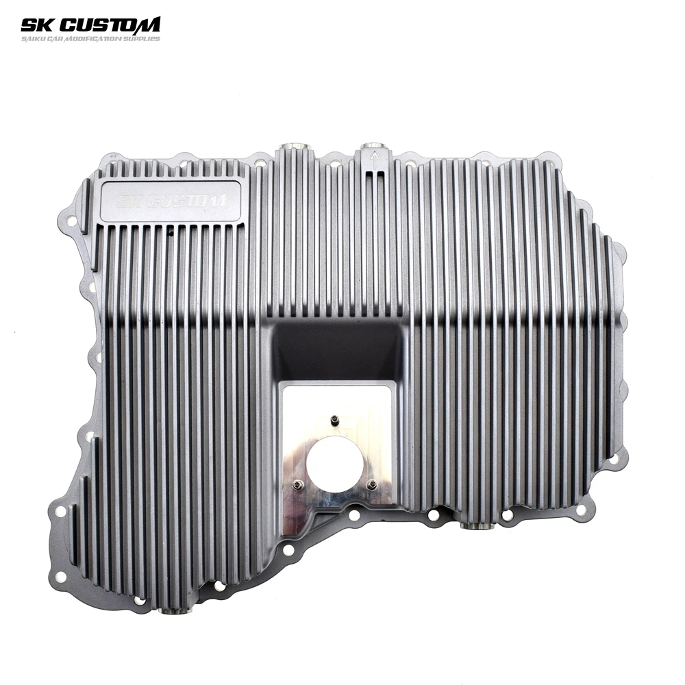 SK CUSTOM Air Guide Channel Aluminum Oil Pan Applicable To Audi RS3 8VM FV3 TTRS 2.5T EA855 Engine Oil Cooling OE: 07K103602F
