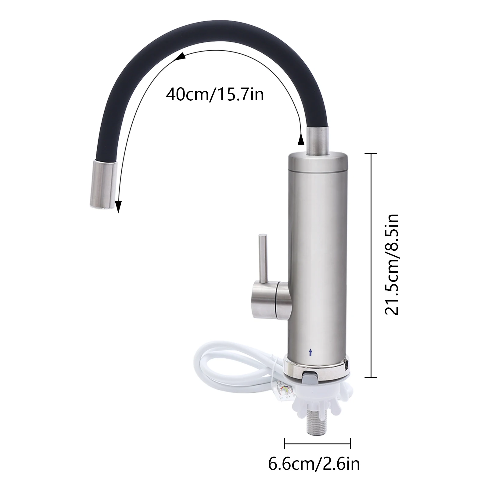 Instantaneous Electric Water Heater Kitchen Sink Faucet Instantaneous Faucet 3KW