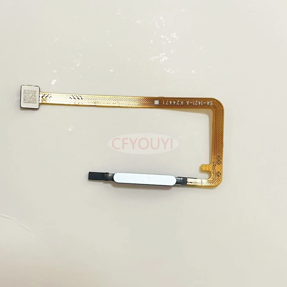 For Samsung Galaxy A06 SM-A065F A065 Fingerprint Sensor Home Return Key Menu Button Flex Ribbon Cable