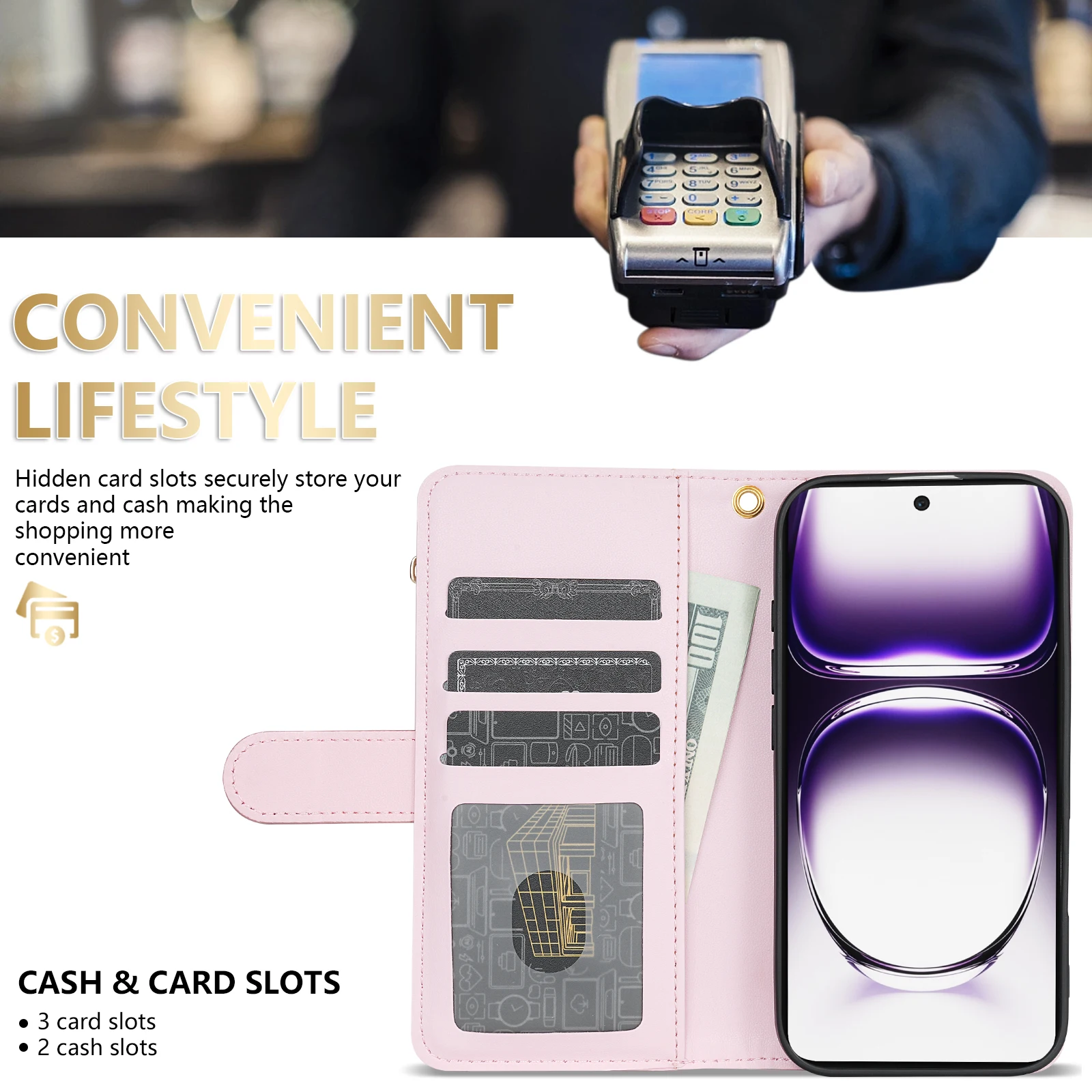 Wallet Small Fragrance Zipper - Oppo Reno 12 review and price