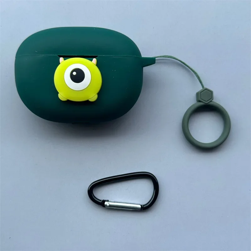 ل Realme Buds T310 حافظة الكرتون سماعة غطاء من السيليكون واقية سماعة غطاء Fundas ل Realme Buds T300 أكياس