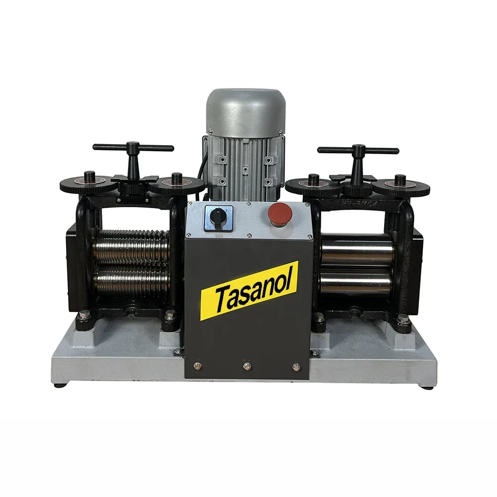 New Arrivals 110/220V Two Heads Goldsmith Machinery Rolling Mill Compact Premium Mill Flat Laminator