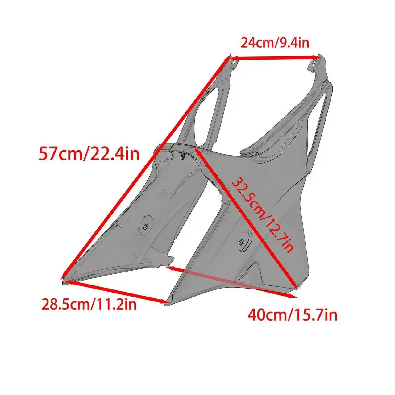 Motorcycle Accessories Left & Right Seat Side Cover Fairing Panel Frame Guard For Yamaha  XSR900 XSR 900 2022 2023 2024 2025 view 6