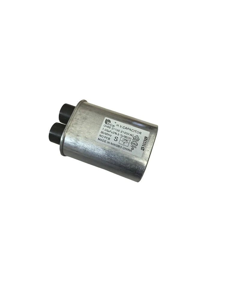 100% new Microwave Oven Parts universal capacitor small pin 4.8mm 1.00uF 2100V