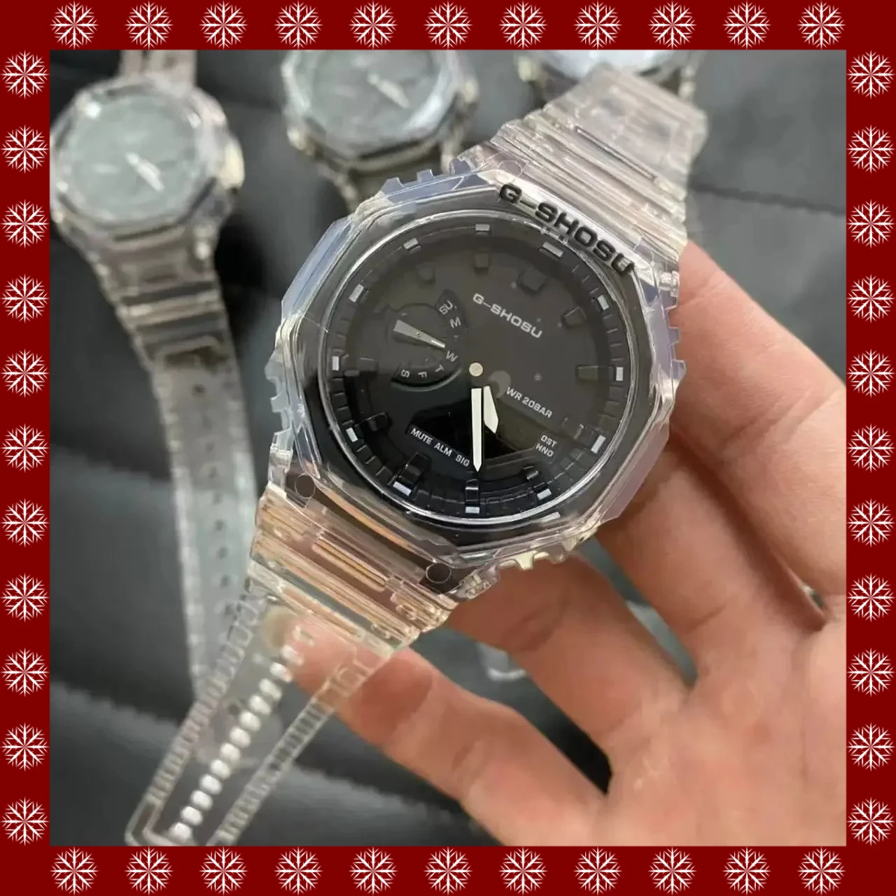 

Спортивные электронные мужские часы с мировым временем, полнофункциональные, с двойным дисплеем, автоматическим подсветкой, светлый дуб, комикс