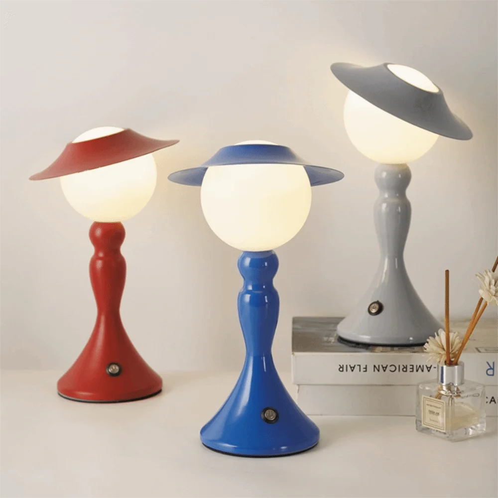 cartoon-led-nightlight-iron-tri-color-dimming-children-night-light-anti-slip-cushion-touch-switch-atmosphere-lamp