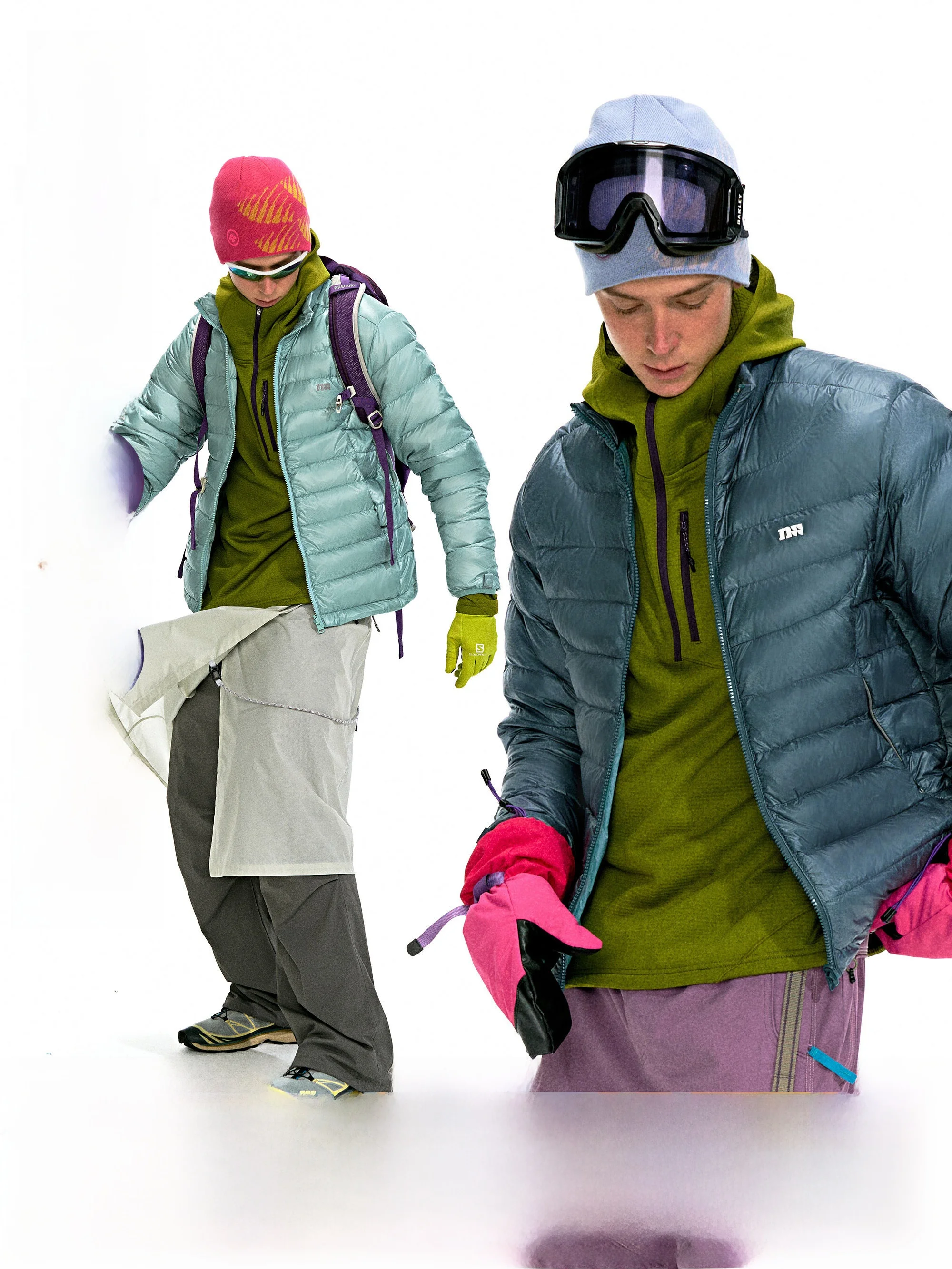 

NOTHOMME 90% White Du down Tee-in-One Jaet Inner Rib Cage down Jaet Thiened Warm Casual Sle Regular Fit Coat