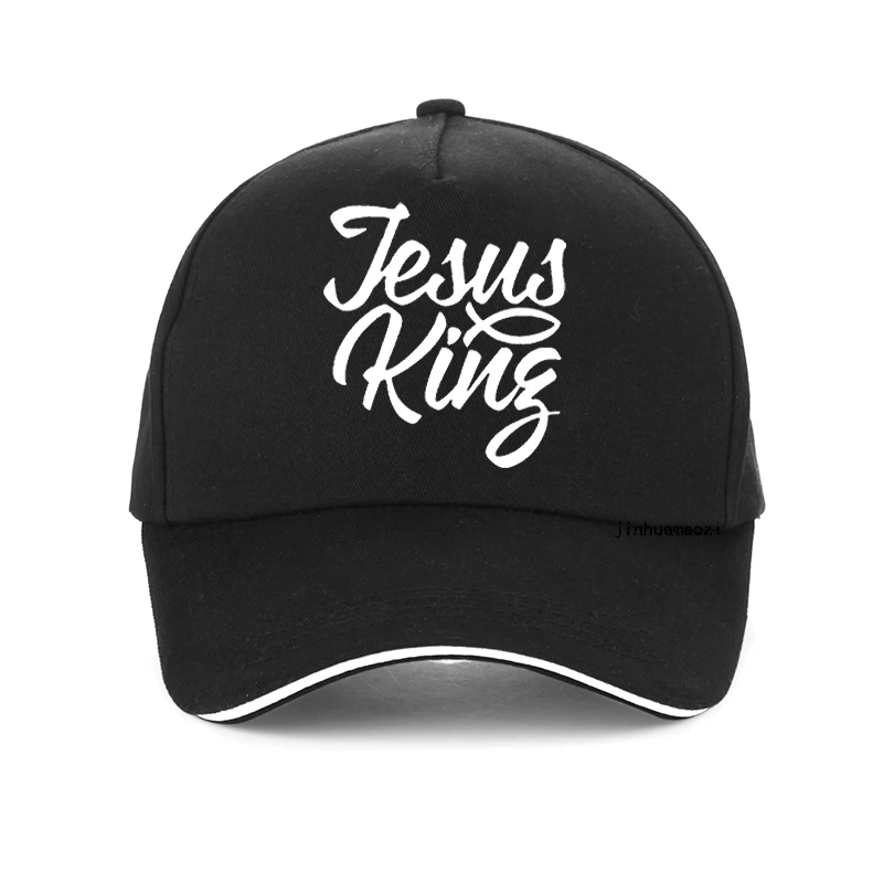 

Jesus Is King Baseball Cap 3D Print Dad Hat Man Women Christianity Hats Adjustable Snapback hat bone Kanye West