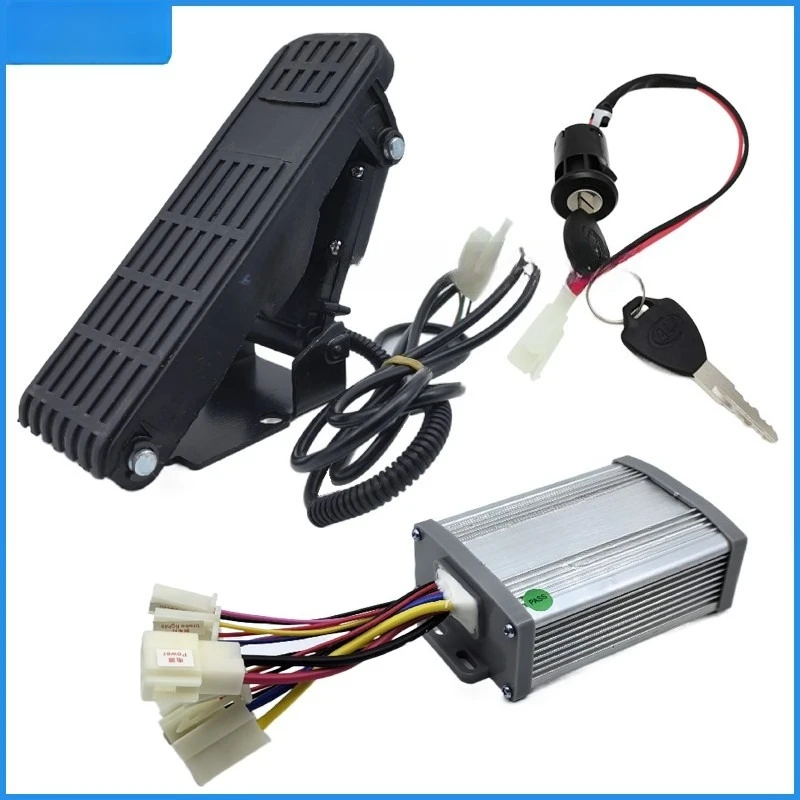 For 1000 Watt Motor Brush Controller 500W800W12V24V36V48V Pedal Throttle Electric Door