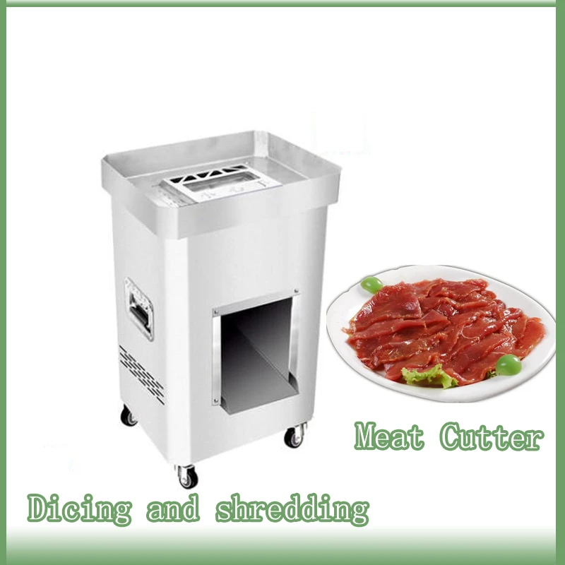 New Stainless Steel Material Meat Slicer, Electric Vegetable Chopper, Grinder