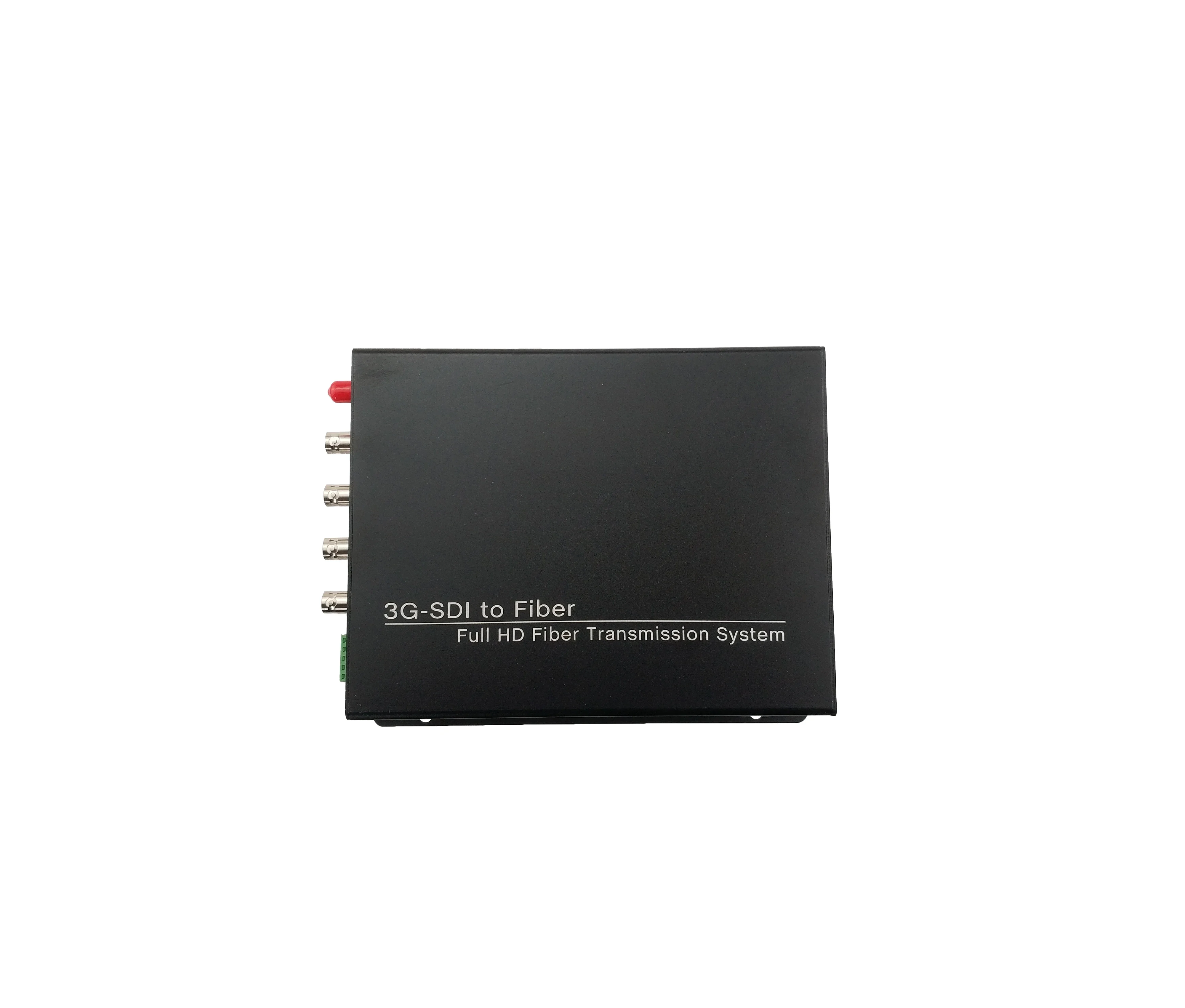 3G sdi multi-function fiber optic converter/ extender/with 1 reverse RS485 data transmission distance can be up to 20km