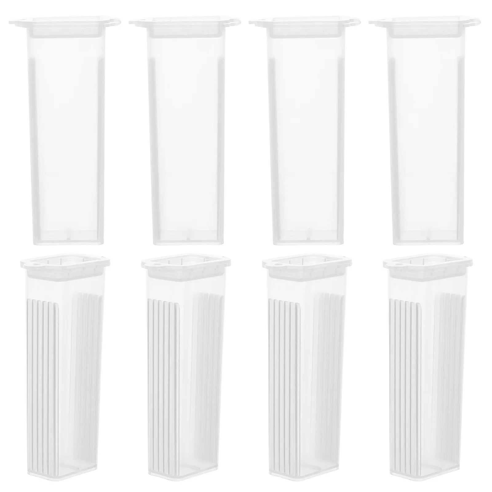 

50Pcs Lab Stain Jars Compact Design Efficient Processing Microscope Slide Racks Slide Staining Rack Lab Staining Tank