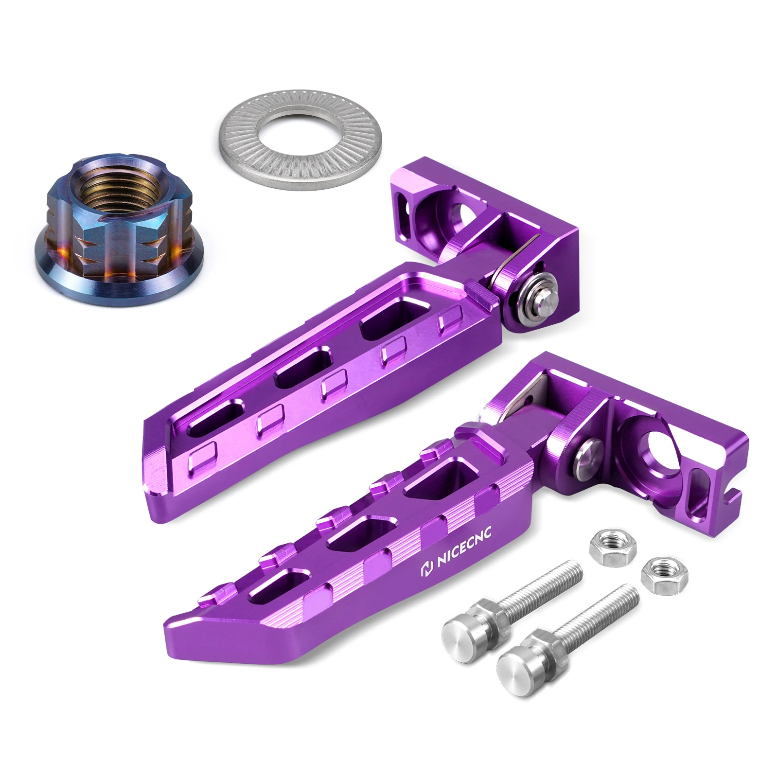 AliExpress NICECNC For Surron Light Bee X S L1E Chain Tensioner Adjuster Blocks & Rear Axle Nut For Segway X160 X260 Electric Dirt Bike