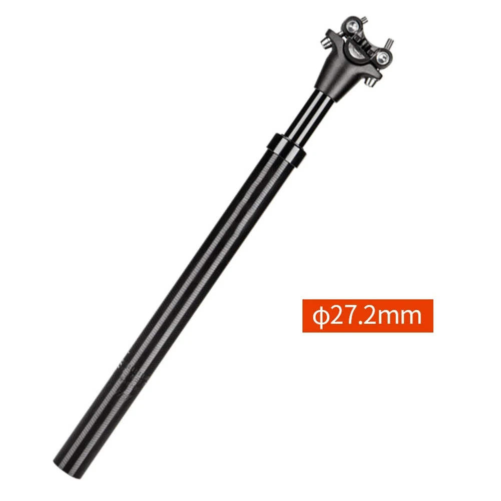 

Bike Seatpost with Cushioned Shock Absorber Compatible with Various Seat Tube Sizes for Comfort and Performance