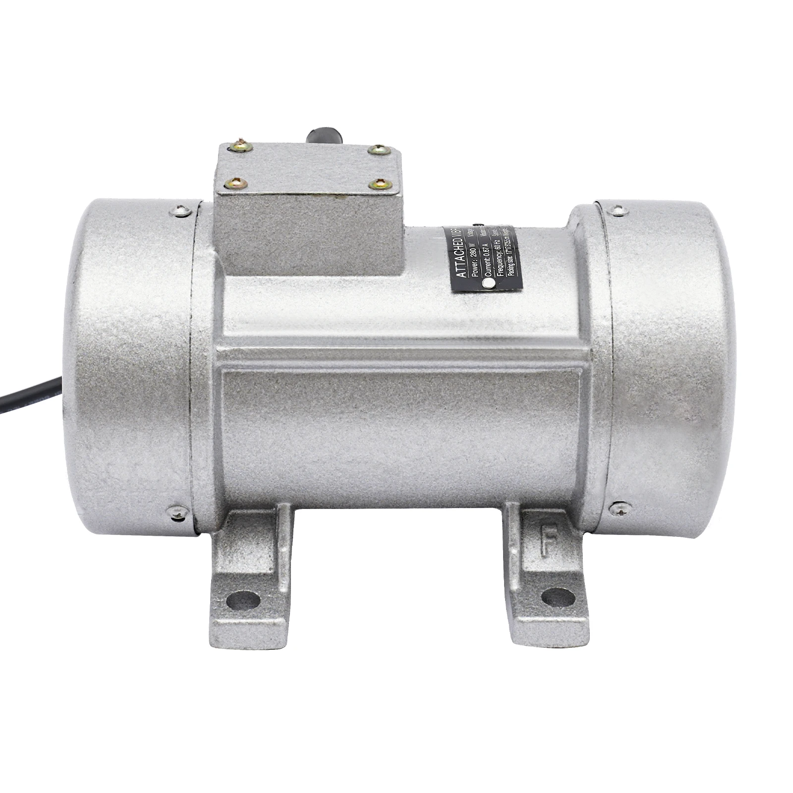 280W Rose Vibrator with High Vibration Force (2942N), 2840 RPM Speed, Easy Installation, Durable Cast Iron Construction for