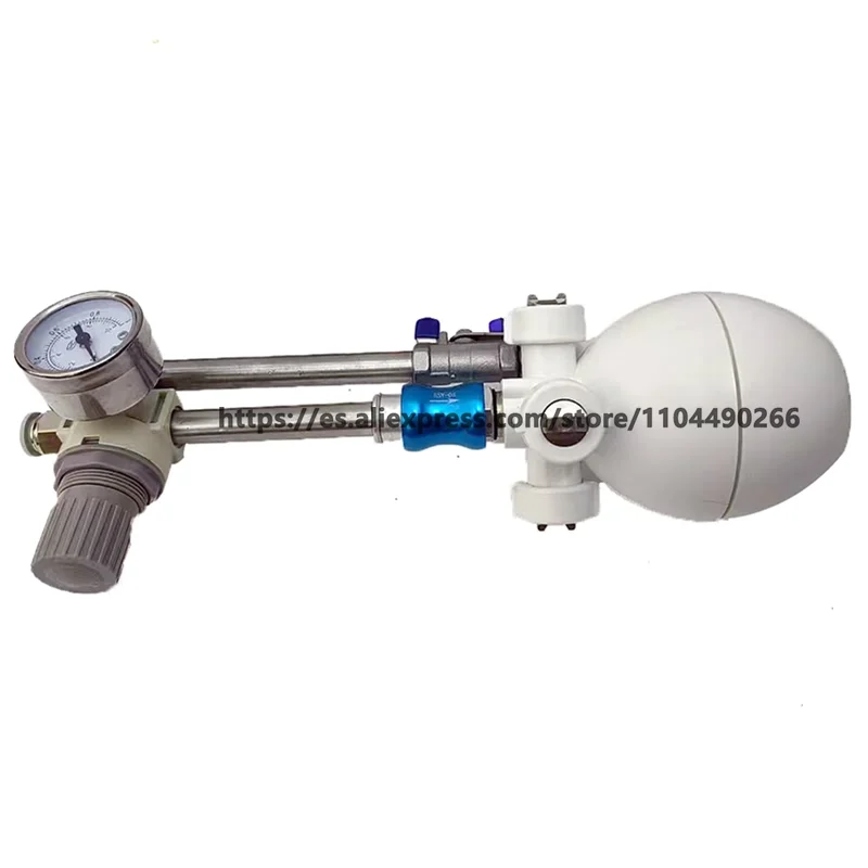 

7/10/13/18L Workshop Factory Textile Industrial Humidifier Gas-water Mixed Two-fluid Cooling Dry Fog Greenhouse Misting Machine