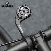 ROCKBROS-soporte para ordenador de bicicleta, velocímetro, odómetro, cronómetro, GPS, PA66, accesorio de soporte de luz de nailon