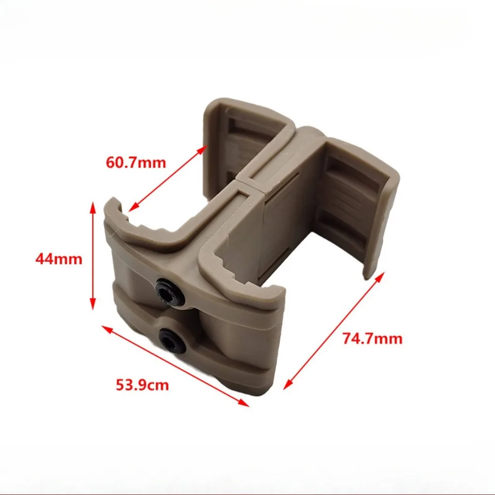 Universeller Waffenmagazin-Parallelverbinder für M4 AR-15 Doppelmagazin-Kupplungsclip Jagdzubehör – Detail 3
